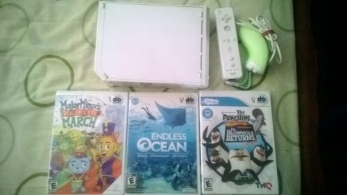 Wii Con Juegos Casi Nuevos