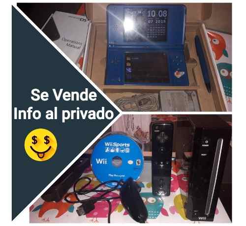 Wii Y Dsi Xl Perfecto Estado 50$c/u