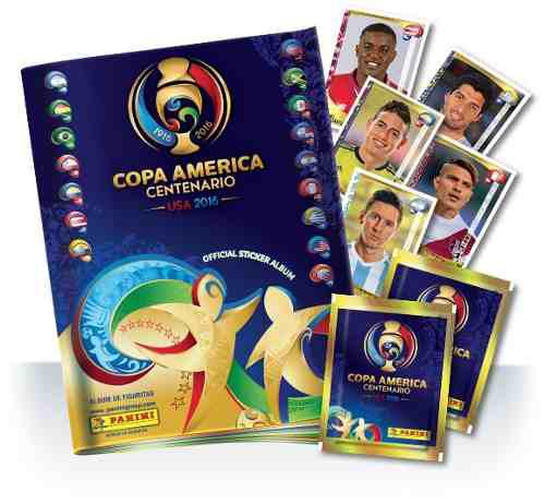 5 Barajitas Del Álbum Panini De La Copa América Centenario