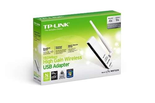 Adaptador Inalambrico Usb Wifi 150mbps Tp-link Tl-wn722n 9$