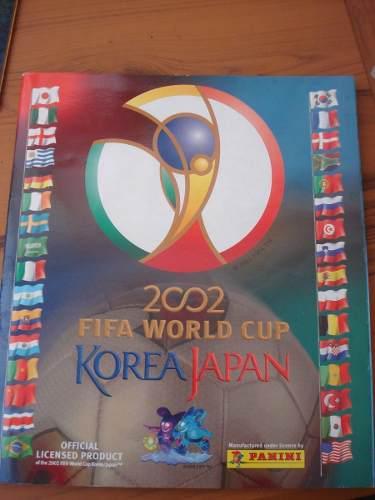 Album Cromos Panini Fifa World Cup Korea Japan 2002