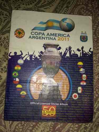 Album Panini Copa América 2011 Totalmente Lleno!!!