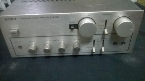 Amplificador Sony Ta- Para Repuesto Vintage Antiguedad