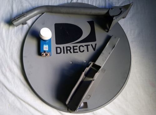 Antena Directv Nueva De Paca. Funcional Lbn Azul Hd. 25$