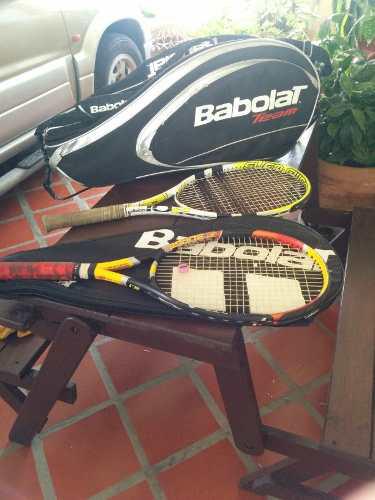 Bolso Y Raquetas De Tenis