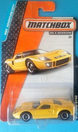 Carrito Matchbox Ford Gt40 Nuevo Para El Dia Del Niño