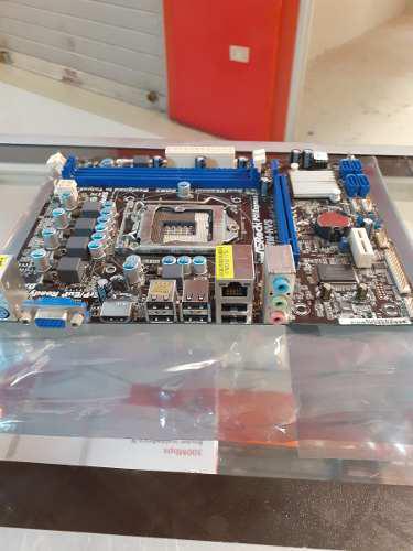 Combo Tarjeta Madre Asrock 1155 Procesador Celeron G530