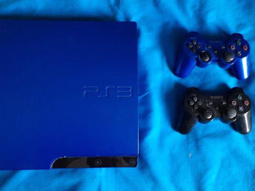 Consola De Playstation 3 160gb Edicion Especial Azul