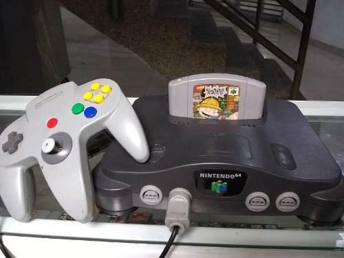 Consola Nintendo 64 N64 Usado + Un Juego + Control