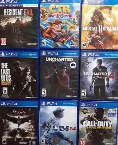 Juegos Ps4 Originales En Excelentes Condiciones