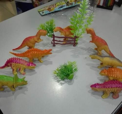 Juguete Dinosaurios Niños Set 12 Piezas 9cm, Detal Y Mayor