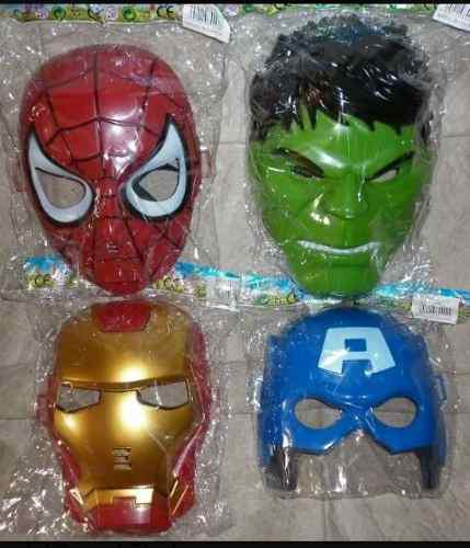 Mascara Avengers Vengadores Spiderman Para Niños