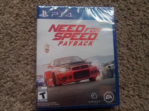 Need For Speed Payback Ps4 Nuevo Sellado