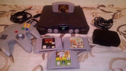 Nintendo 64 + 4 Juegos