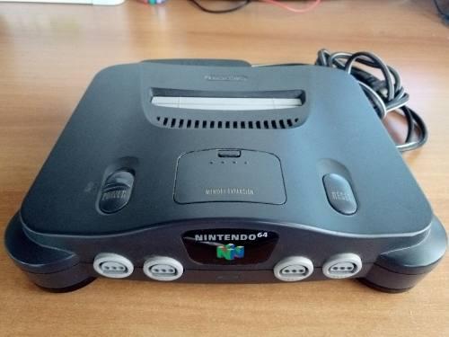 Nintendo 64 Con 2 Controles Y Juegos