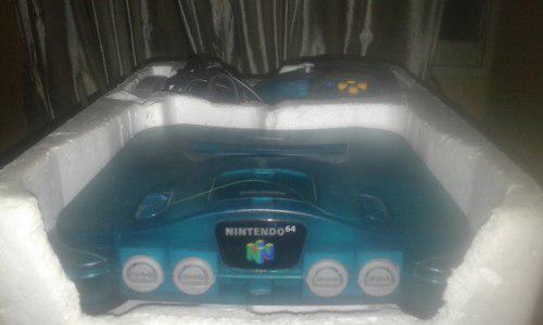 Nintendo 64 Con 4 Cintas