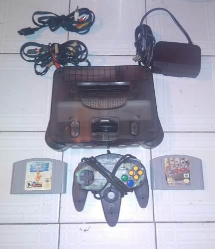 Nintendo 64 Edicion Especial Smoke Black