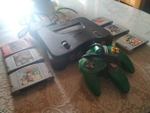 Nintendo 64 Y 7 Cintas