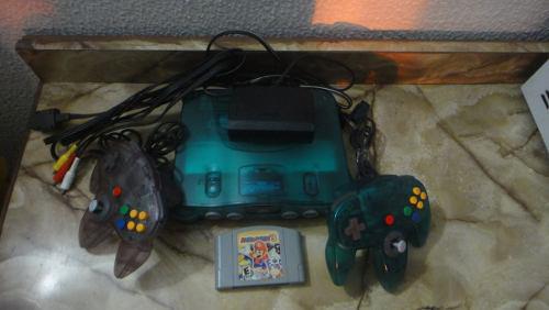 Nintendo N64 + Controles + Juego + Six Pack