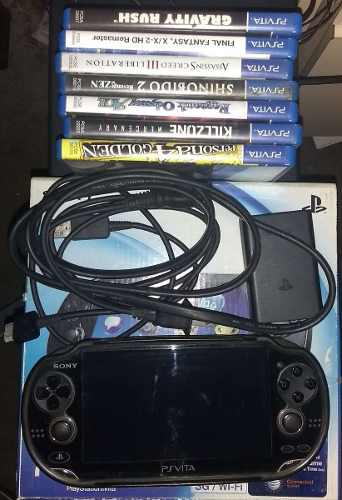 Playstation Vita + 7 Juegos