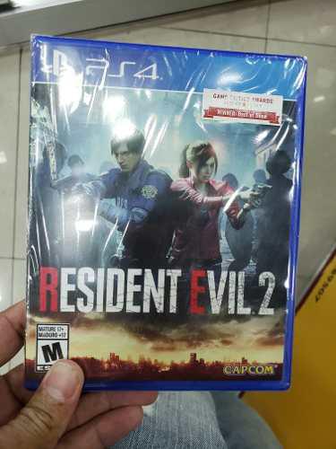 Resident Evil 2 Remake Ps4 Nuevo Sellado Entrega A Domicilio