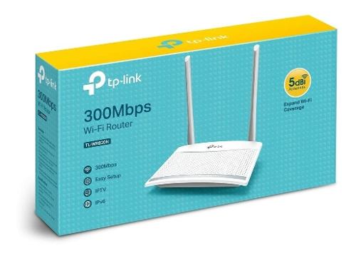 Router Wifi Tp-link 2 Antenas Modelo Tl-wr820n