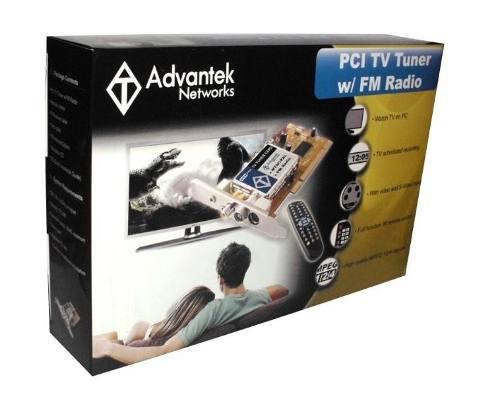 Tarjeta Capturadora Video Pci Advantek Tv Tuner Fm, Bitcoin!