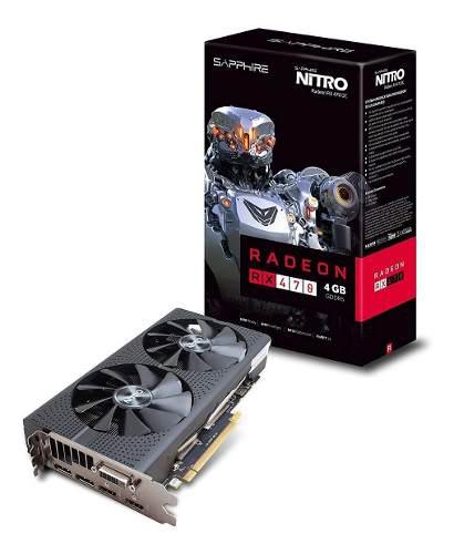 Tarjeta De Video Sapphire Rx 470 Nitro+ 4gb