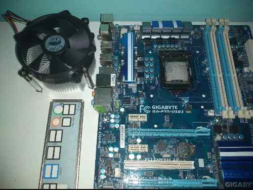 Tarjeta Madre Intel Gigabyte P55 Socket 1156 Gamer