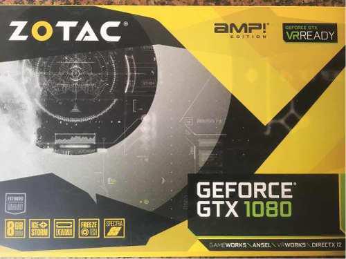 Tarjeta Video Gráfica Geforce Gtx 1080 Zotac Amp