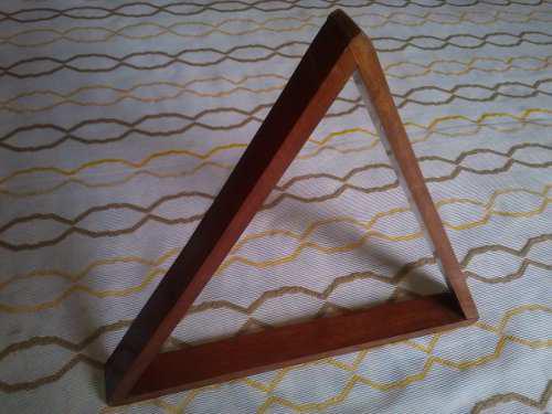 Triangulo D Madera Para Bolas D Pool