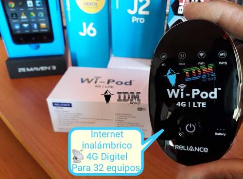 WiPod Zte _45 Us_ Wifi Internet Portatil Digitel 4g