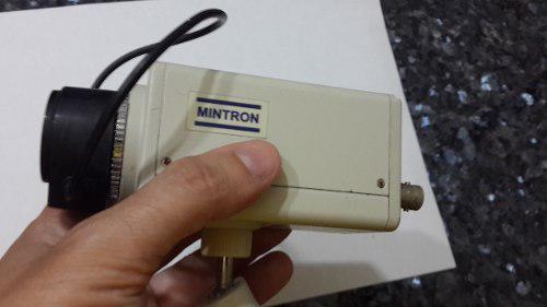 Camara De Video Blanca Mintron Con Base
