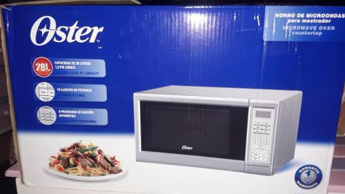 Horno Microondas Oster 28 Litros Acero Inoxidable