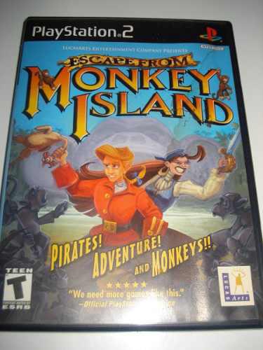 Juego De Coleccion Escape From Monkey Island Playstation 2