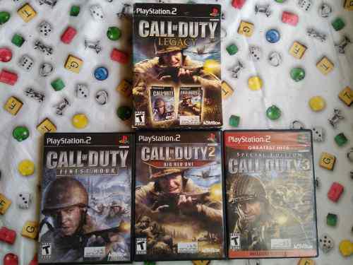 Juegos Ps2 Call Of Duty Legacy & 3