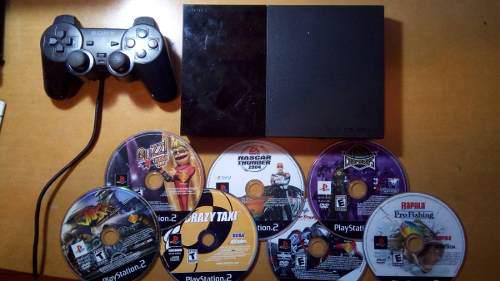 Playstation 2 + 7 Juegos Originales