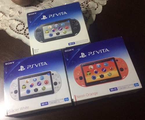 Sony Psvita Slim Nuevo Wifi - (modelo Mas Reciente) - (160v)