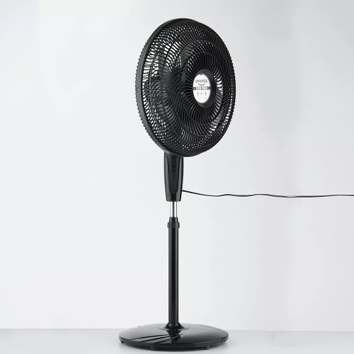 Ventilador Universal Pedestal Elice 6 Aspas Motor 90 Watts