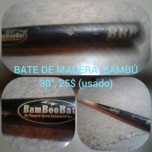 Bate De Madera Bambú 30 (usado)