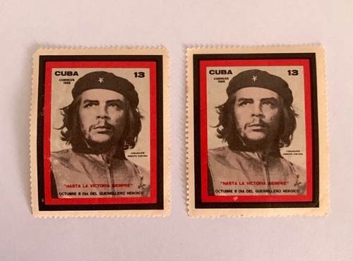 Estampilla Che Guevara Sin Uso 