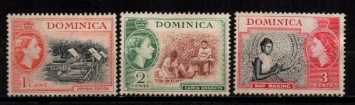 Estampillas Dominica  Nuevas Sin Goma