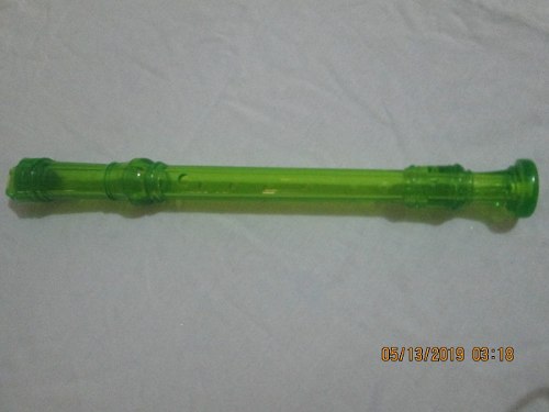 Flauta Dulce Yamaha De Color Verde Limon