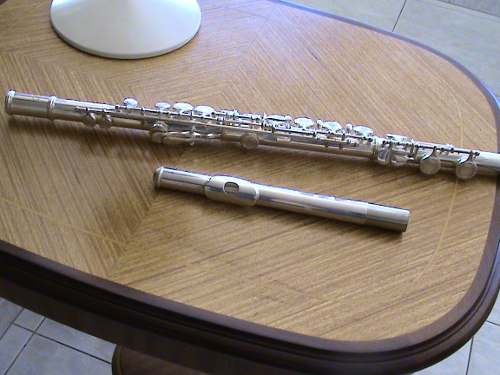 Flauta Platinada Traversa Hecha En Usa
