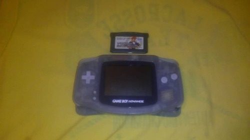 Game Boy Advance Edición Especial Transp + Juego Mario Kart
