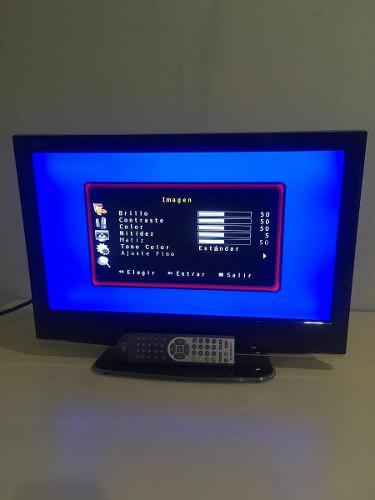 Tv Lcd Cyberlux 22 Pulg Perfecto Estado Con Control Original