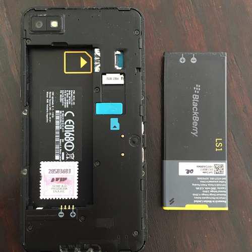 Blackberry Z10 Placa Dañada