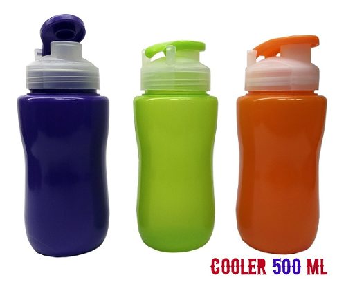 Cooler Termo Plástico Agua 500 Ml Niños Colegio O Gim