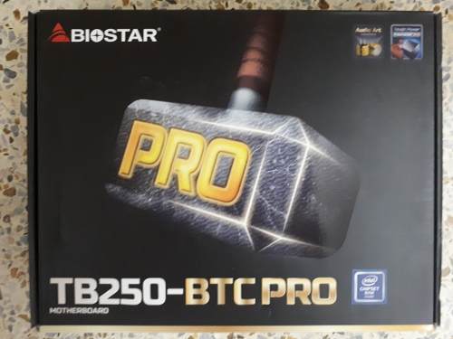 Tarjeta Madre Biostar Tb25 Btc Pro Lga  Nueva ($140)