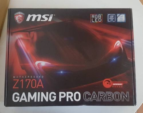 Tarjeta Madre Msi Z170a Gaming Pro Carbon Nueva A Estrenar